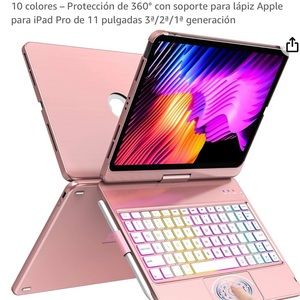 Case for iPad 11 pro pink colors